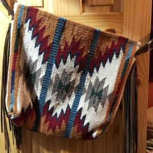 Authentic Saddle Blanket Purse
